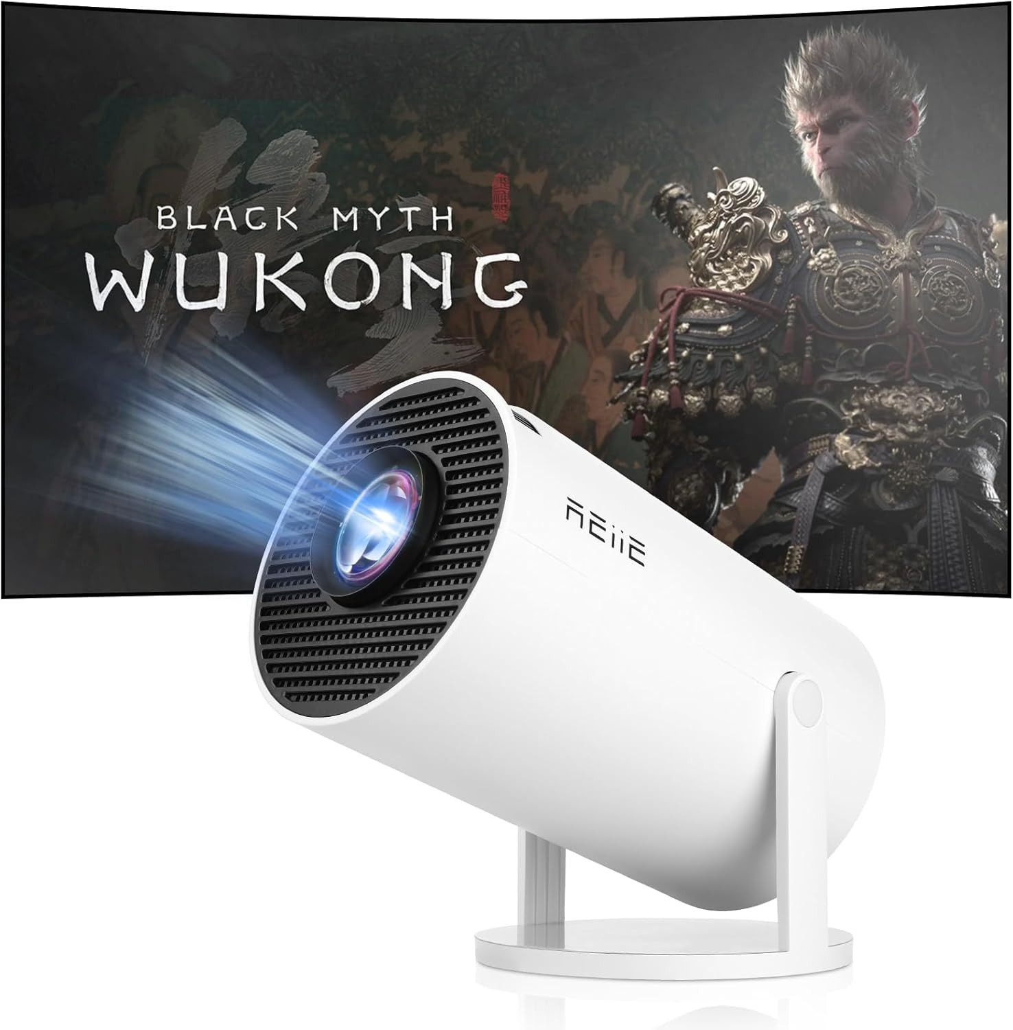 HY300 Mini Proiettore 4K Portatile WiFi 6 Android 11 | Cinema a Casa