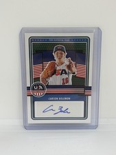 Carson Bolemon 2023 Stars & Stripes USA Baseball #15U-CO 15U National Team Auto