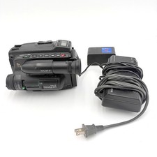 Sony Ccd-tr6 Video8 Handycam Camcorder Bundle Ac-v35a For Parts Repair Powers On Sony Ccd-tr6 Video8 Handycam Camcorder Bundle Ac-v35a For Parts Repair Powers On