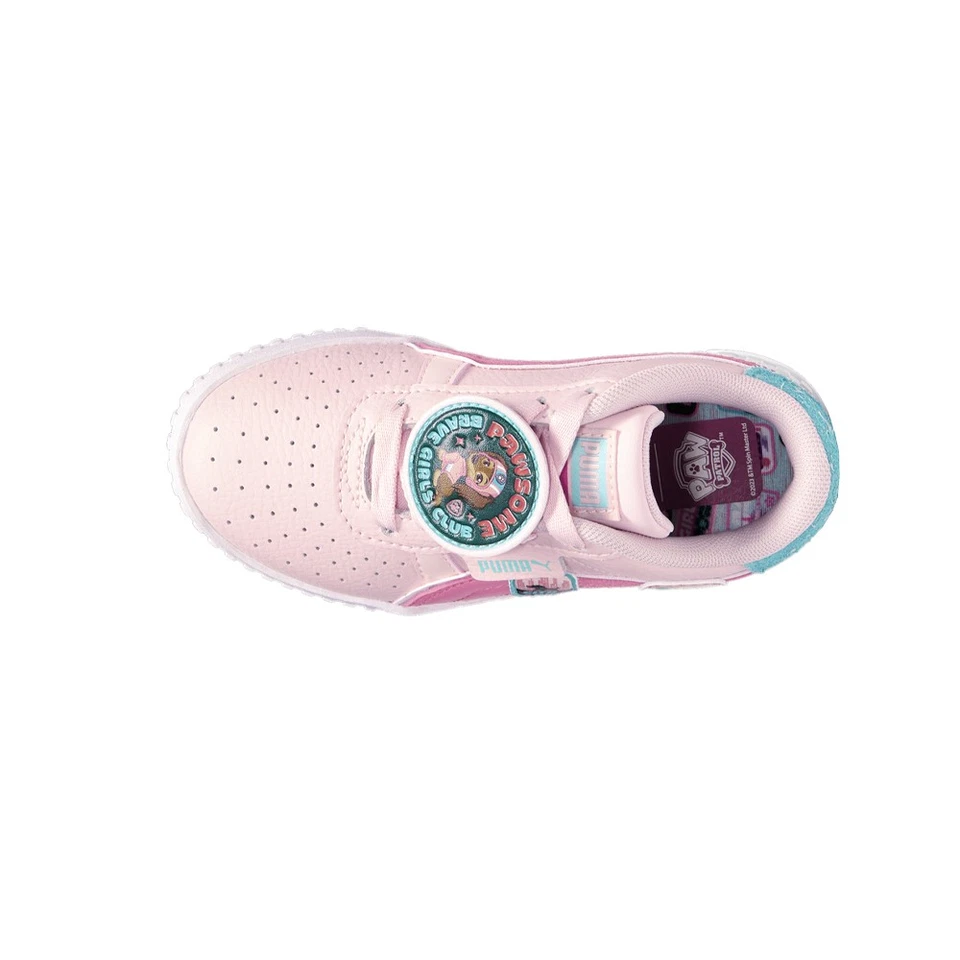 Zapatillas informales PUMA Cali X P Patrol con cordones para jóvenes niñas rosas 39503801 Foto 4 de 4