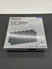 Matco ADV Tools Sockets Set Impact 1/2”Drive 6pt Metric Deep 14pc SCDPM146VA