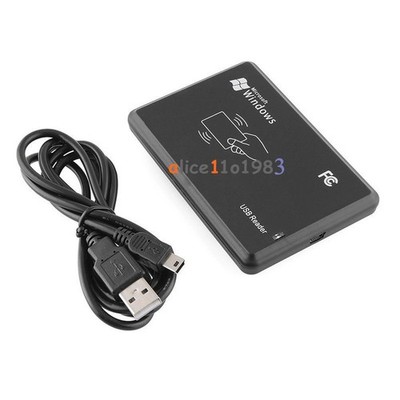 125Khz USB RFID Contactless Proximity Sensor Smart ID Card Reader EM4100 #qm