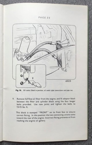 SUNBEAM RAPIER Series IIIA Car Owners Special Tuning Handbook 1962 #MB 62 - Picture 7 of 7
