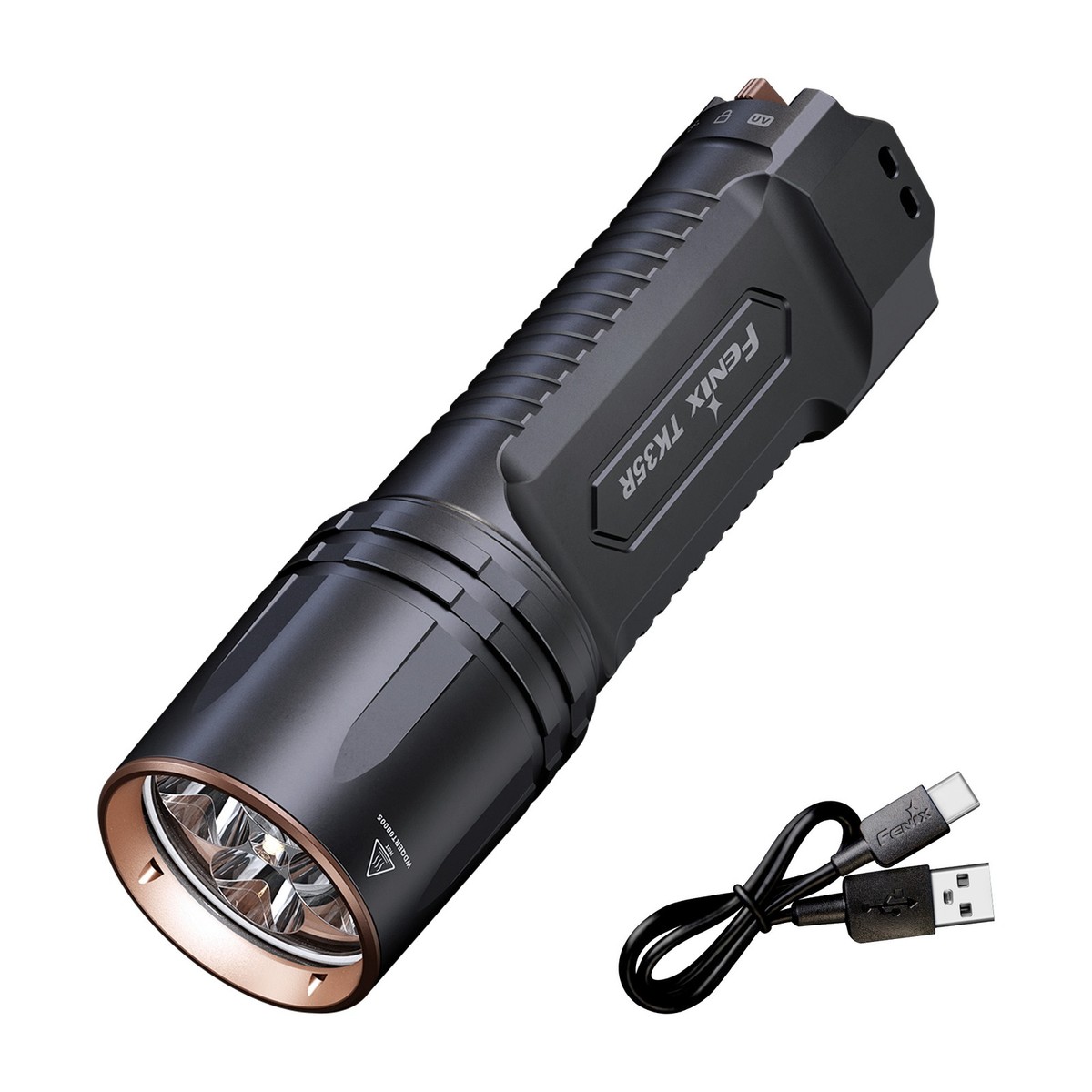 Fenix TK35R 5800 Lumen Multi-Mode Tactical Flashlight with UV