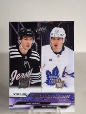 2023-24 Upper Deck Series 1 Young Guns Checklist Luke Hughes Matthew Knies 250