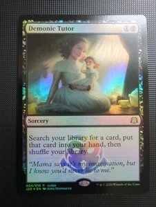 Demonic Tutor Judge Promo | eBay