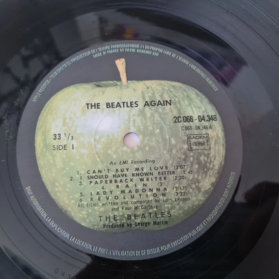 LP vinyle 33t. The Beatles – The Beatles Again (1978) - Photo 3/4