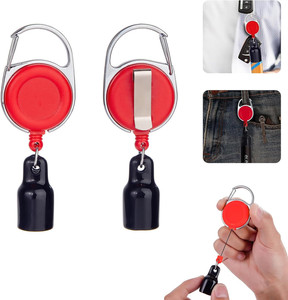 XILAOTOU 8-Pack Retractable Pencil Holders - Silicone Pen Grips For Woodworking & Crafts - View #7