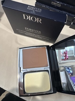 Dior Forever Natural Velvet Longwear Compact Foundation 7n Neutral 0.35 oz NEW
