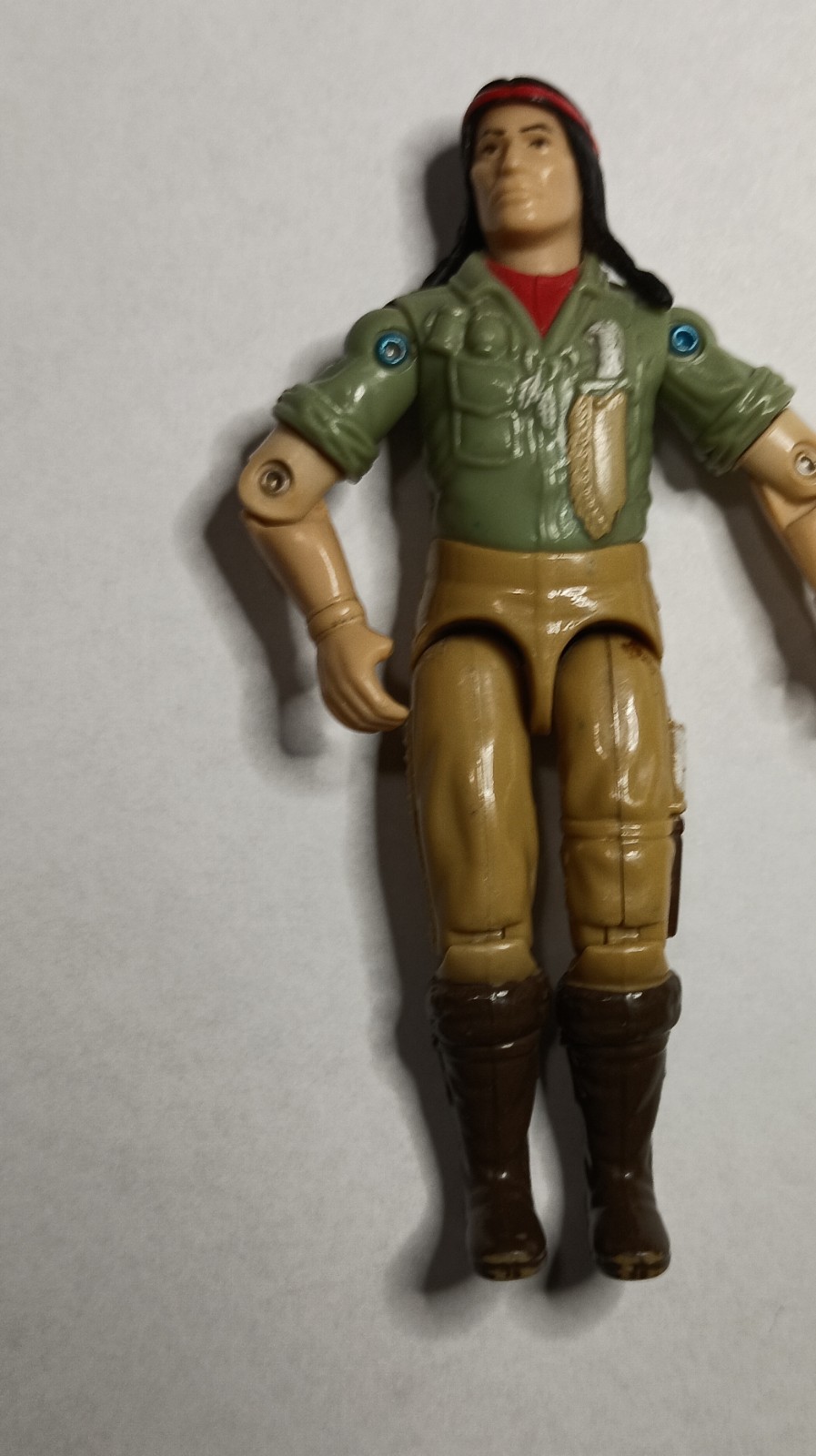 Vintage G.I. Joe Spirit Tracker v1 ARAH Real American Hero 1984 Hasbro Figure