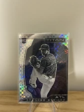 2022 Panini Chronicles Titan Spencer Strider RC Prizm Building Blocks ATL Braves