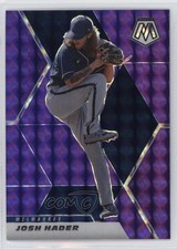 2021 Panini Mosaic Purple Mosaic Prizm 5/49 Josh Hader #146 17ka