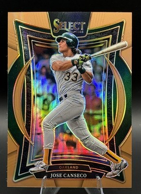 2025 Panini Select - Concourse Jose Canseco #60 Bronze Prizm /125