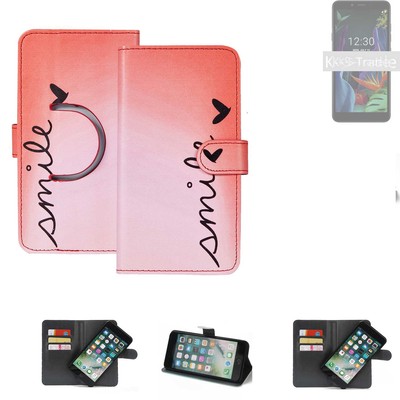 360° Schutzhülle für OnePlus 7 Pro Wallet Case Design smile