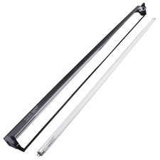 Aiicioo T5 UVB Lighting Combo Kit - Desert 10.0 Terrarium Hood Light Fixture ...