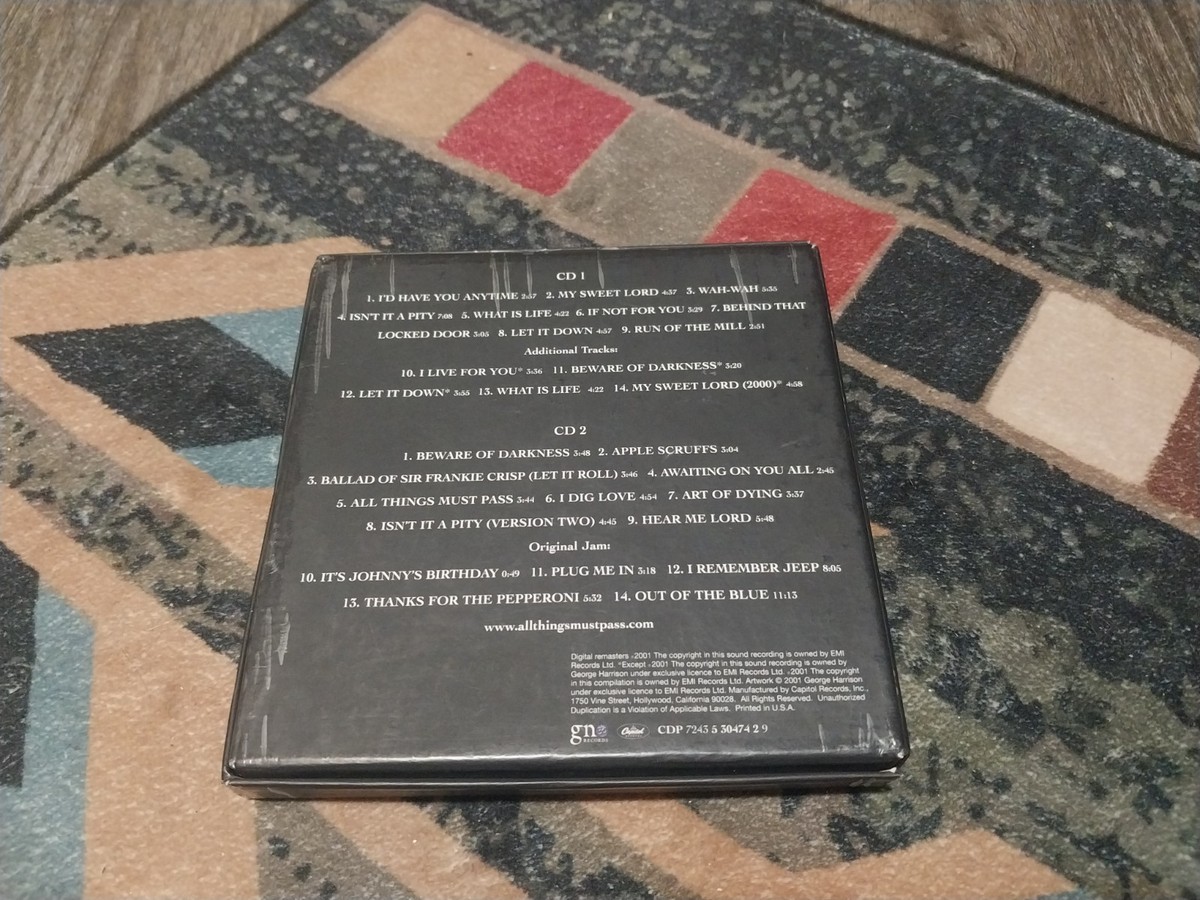 George Harrison All Things Must Pass 30th anniversary edition | eBay