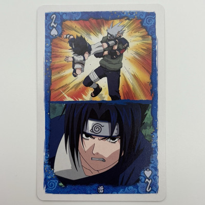 Naruto Shippuden Playing Cards Sasuke Jump #2 Kakashi Anime