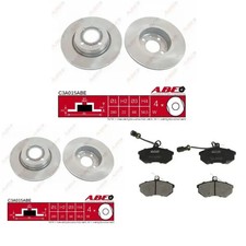 Bremsscheiben Bremsbeläge VORNE ABE (280mm) für AUDI COUPE B3 1988-1996