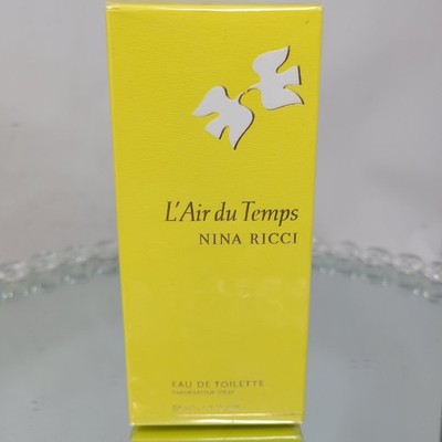 Nina Ricci Lair Du Temps Rare VTG ~ 2002 Eau De Toilette 50ml 1.7 Oz NIB Sealed!