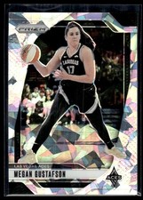 2024-25 Panini Prizm WNBA Ice Megan Gustafson Las Vegas Aces #78