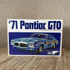 Vintage MPC 1971 Pontiac GTO 1/25 Scale Model #1-1117-200