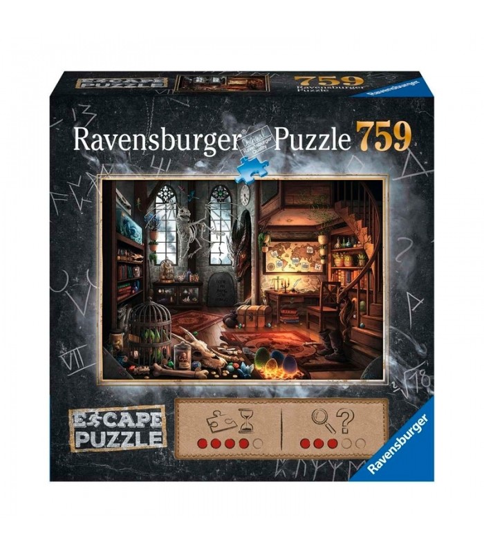 Ravensburger - Exit Escape Puzzle - Drachenlabor 759 Teile