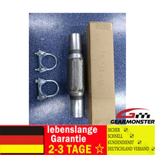 Flexrohr Flexteil 45x150mm inkl. 2x Schellen für Skoda Fabia 2 542 Seat Ibiza Go