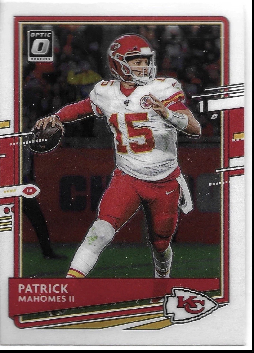 2020 Donruss Optic #1 Patrick Mahomes II