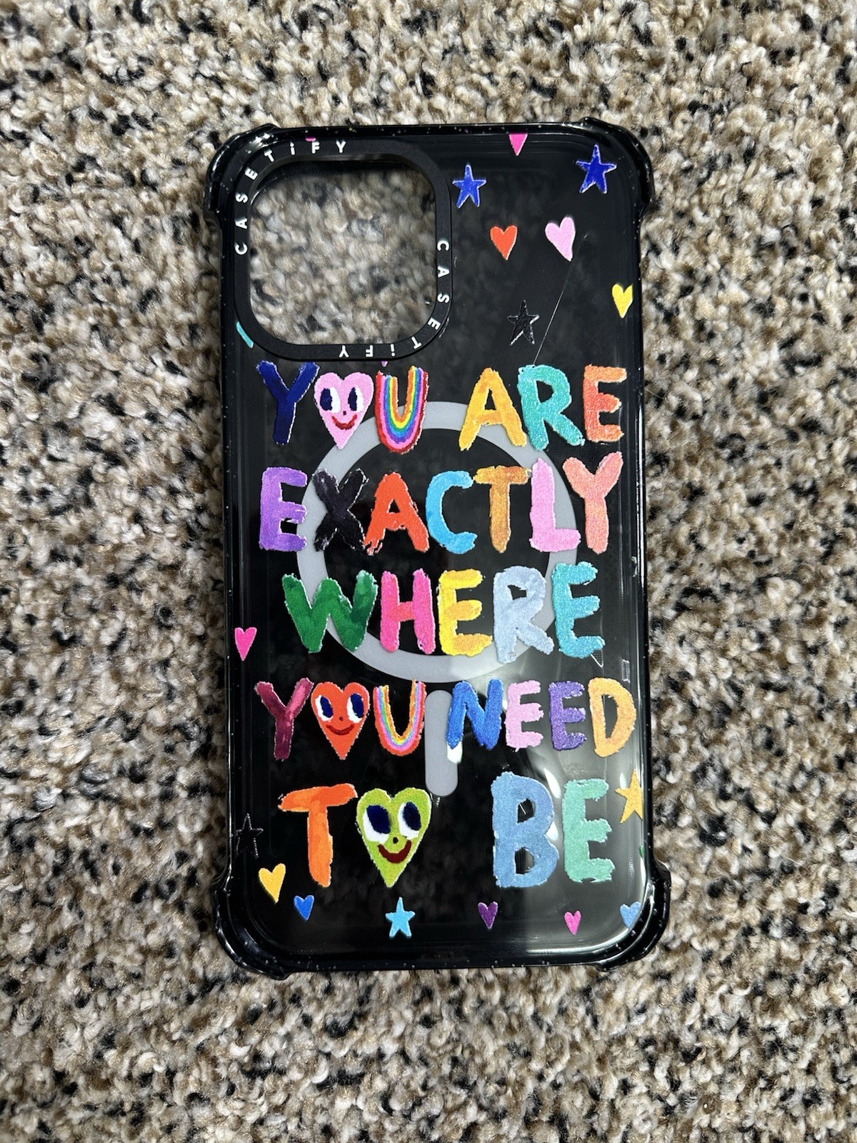 iPhone 13 Pro Max Casetify Motivational Case You Are Exactly Where You Need To Be-image