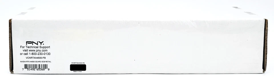 PNY NVIDIA RTX A4500 20GB GDDR6 PCIe 4.0 x16 Graphics card - VCNRTXA4500-PB - Image 3 of 3