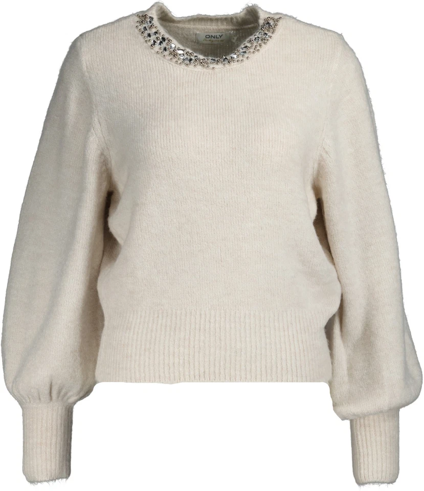 NEU ! Only Damen Pullover beige Gr. M - Bild 1 von 4