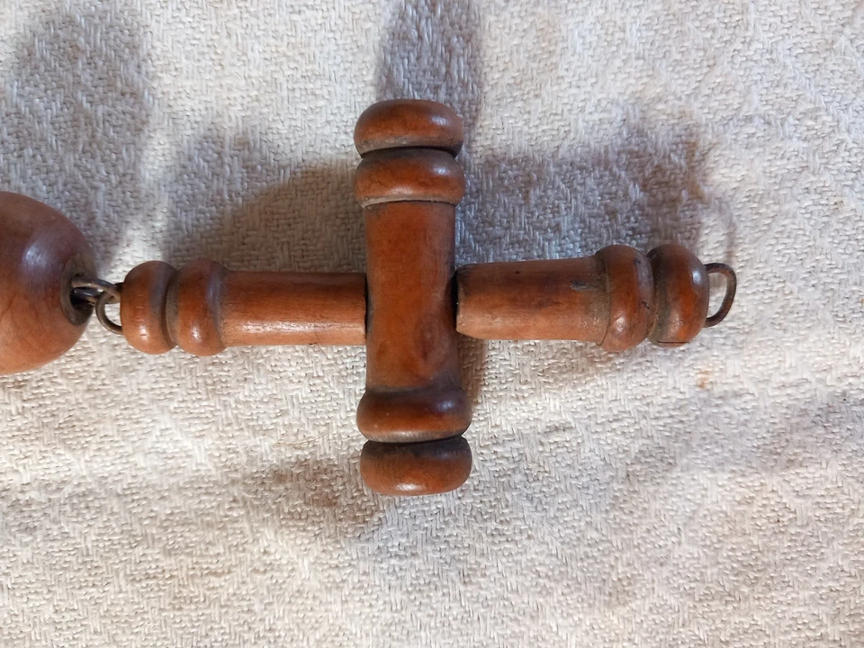 Grand Chapelet Bois Ancien - Photo 3/4