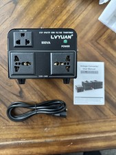 Lvyuan 800w Step Up Step Down Voltage Transformer - New Open Box - VTUS-800