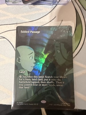 Fabled Passage (Borderless Foil) Mythic MTG Avatar Eternal