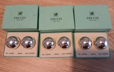 Ercuis Silver Plated Salt & Pepper Shakers Set