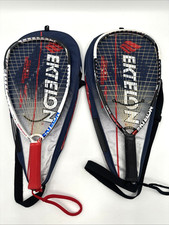 Lot of 2 Ektelon More Dominant Racquet with Cases Nice 