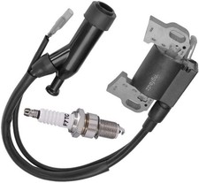 Ignition Coil Spark Plug Fit for Champion Power 196cc 6.5HP 3500 4000 Watt Ga...