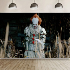 Kids Wallpaper It Pennywise Clown Wallpaper Bedroom Wallpaper Mural Customized