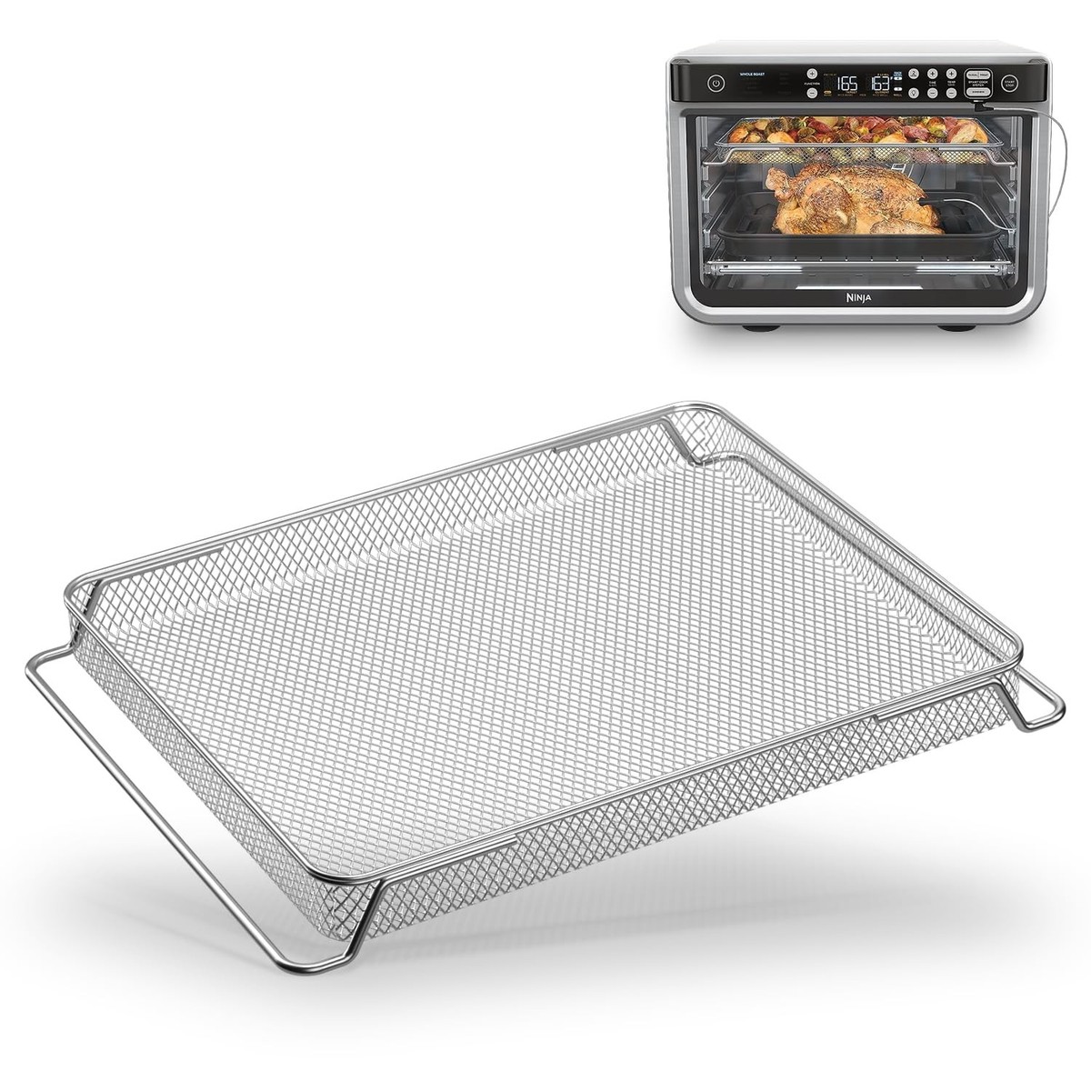 for Ninja Foodi Replacement Air Fryer Oven Basket, Original