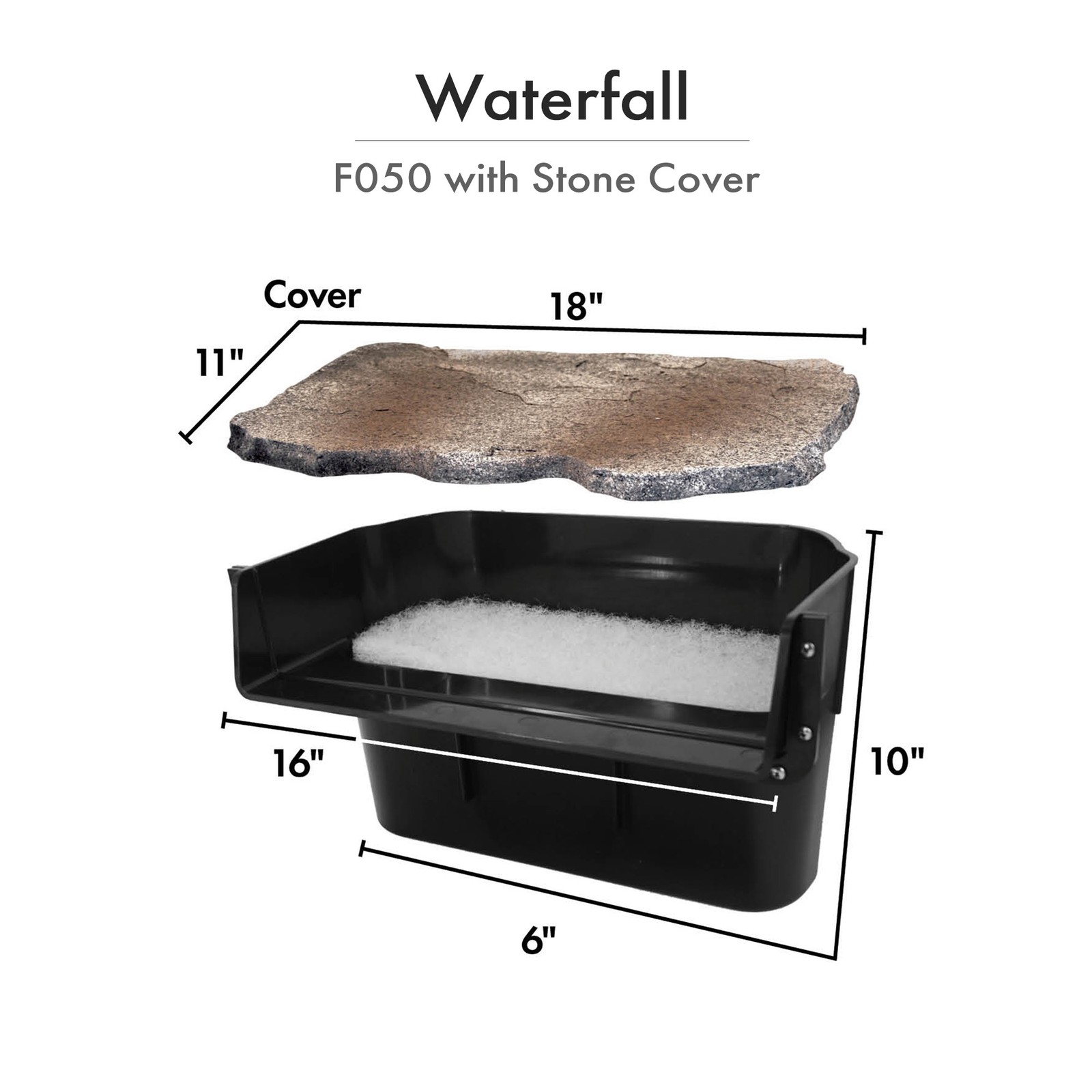 Half Off Ponds PVCSC0 - 15' x 20' Small Hybrid PVC Pond Kit