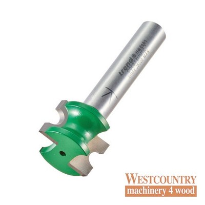 Trend C068 x 8 mmtc CraftPro Stab Perlenfräse Schneider 2,8 mm Radius x 12,7 mm Schnitt x 8