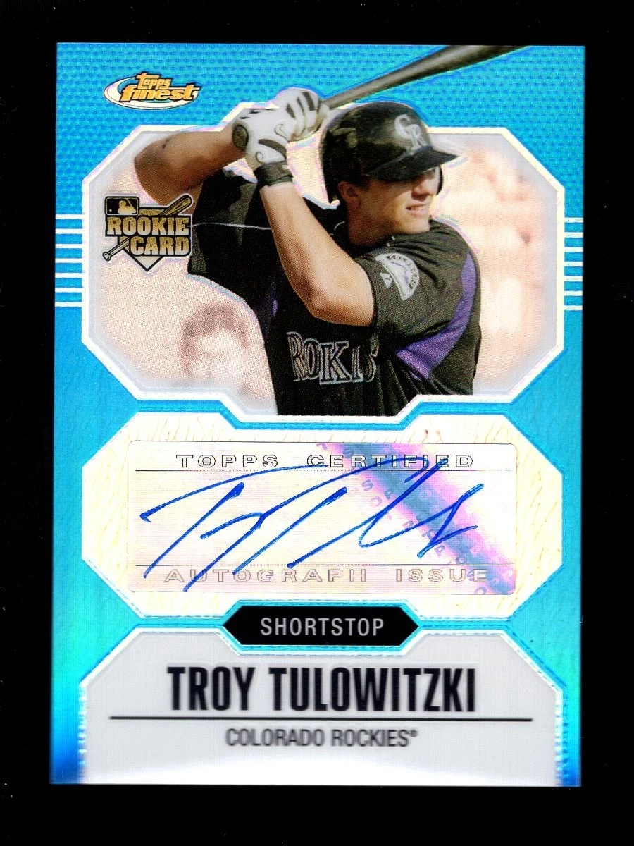 MLB 2017 Topps S1 トロイトゥロウィツキー 1/1 オート Troy Tulowitzki Trading Cards for sale | eBay