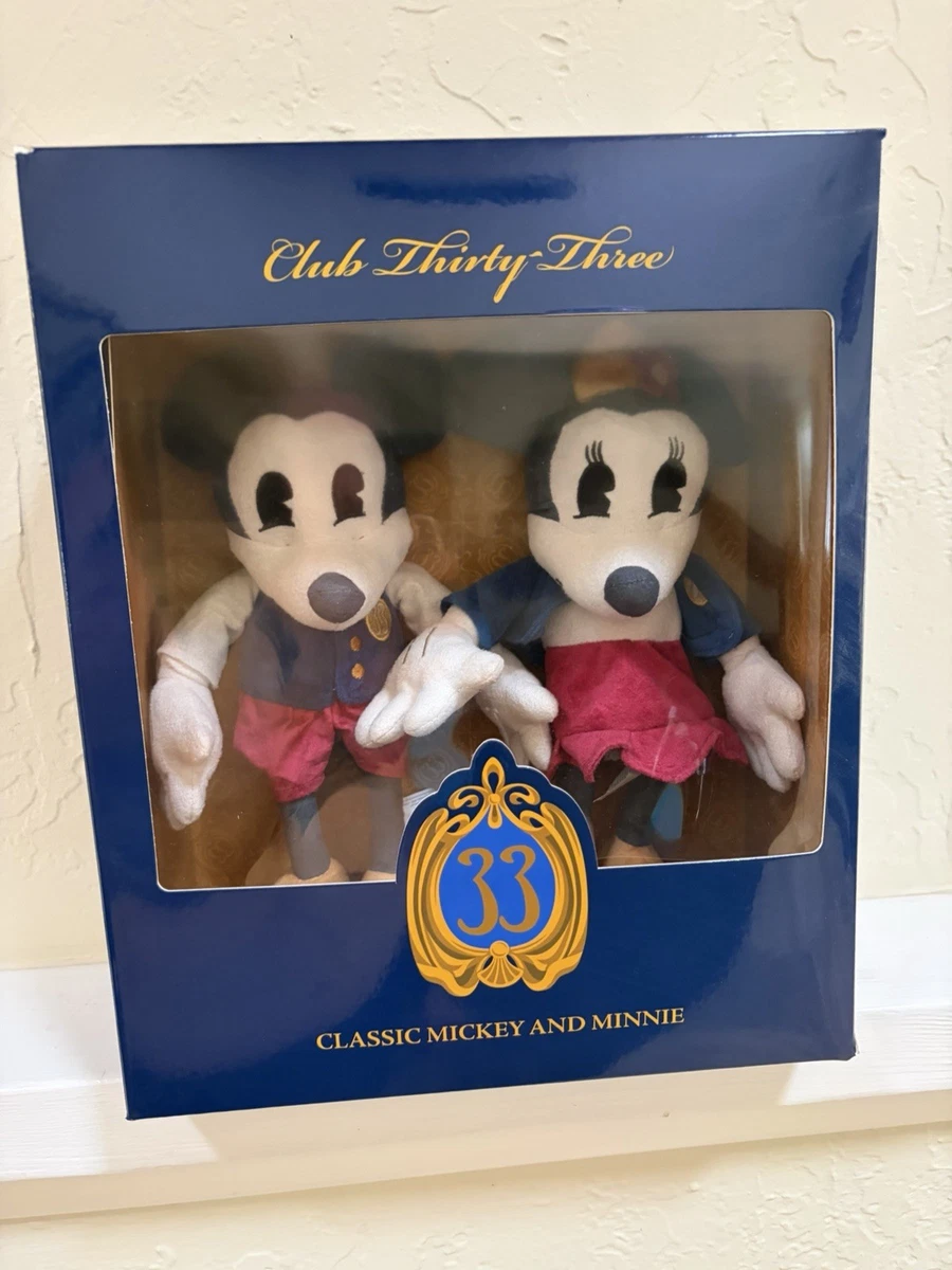 新品ラスト１点　値下げ済　クラブ33　限定ミッキー&ミニー Disneyland Club 33 In Disney Limited Edition Collectibles (1968