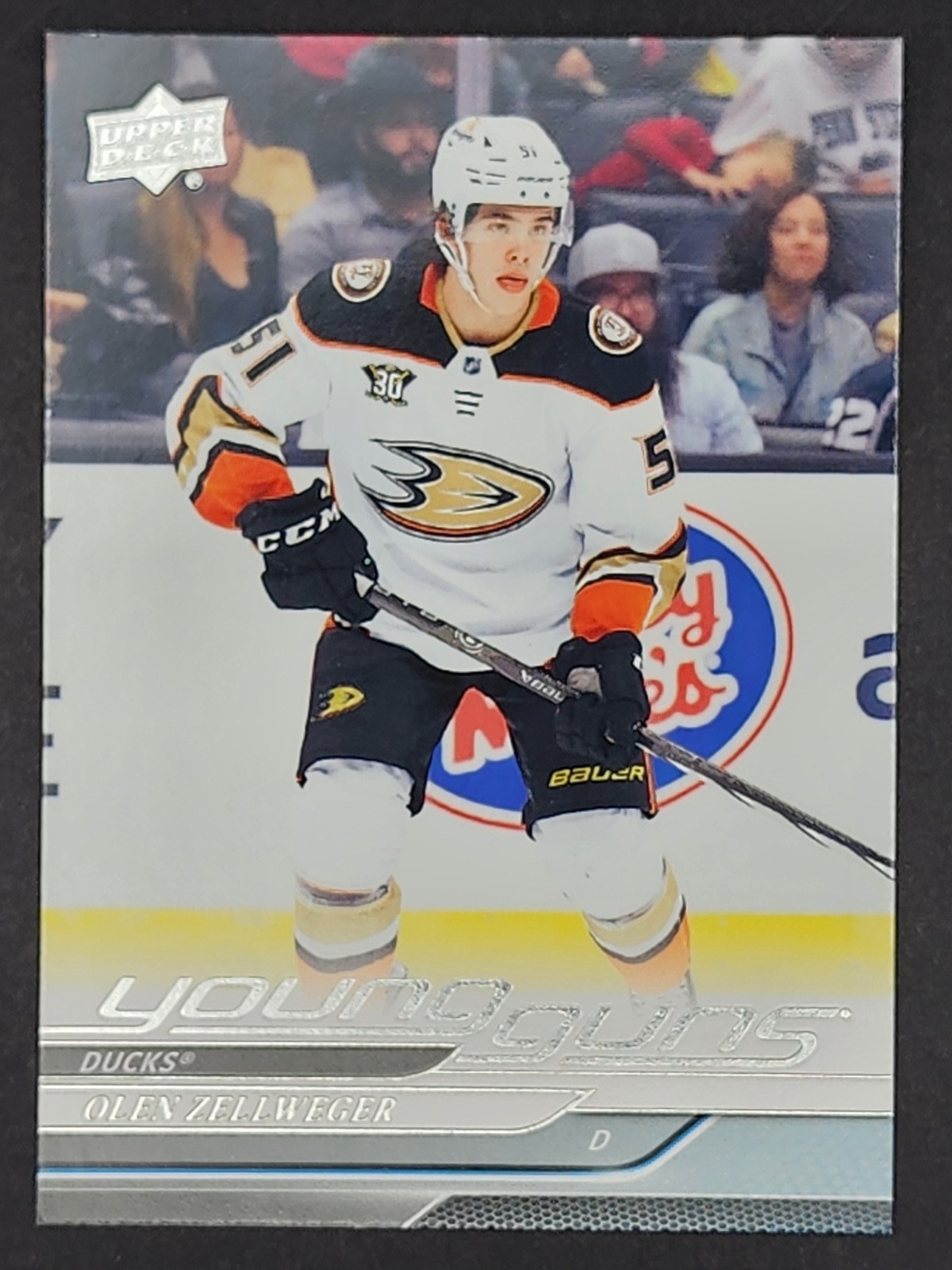 2024-25 Upper Deck #236 Olen Zellweger Young Guns
