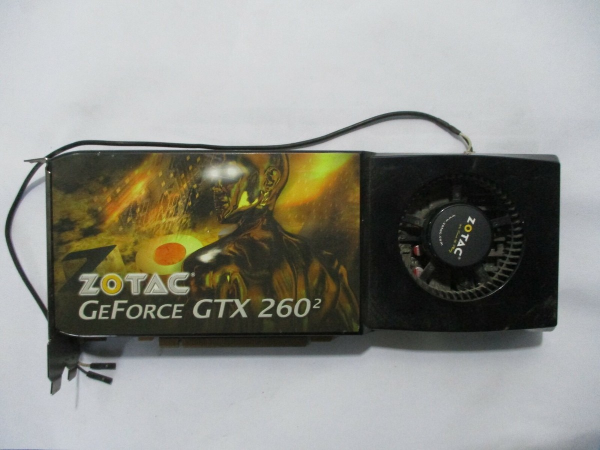 ZOTAC GeForce GTX 260 ZT-X26E3KG-FSP 896MB 448-Bit GDDR3 Video
