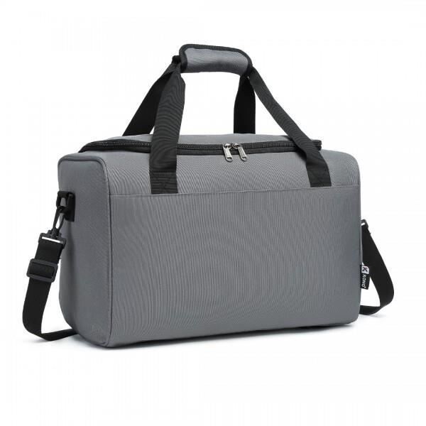 Sac de voyage pliable 40x20x25 gris de 20L pour cabine avion