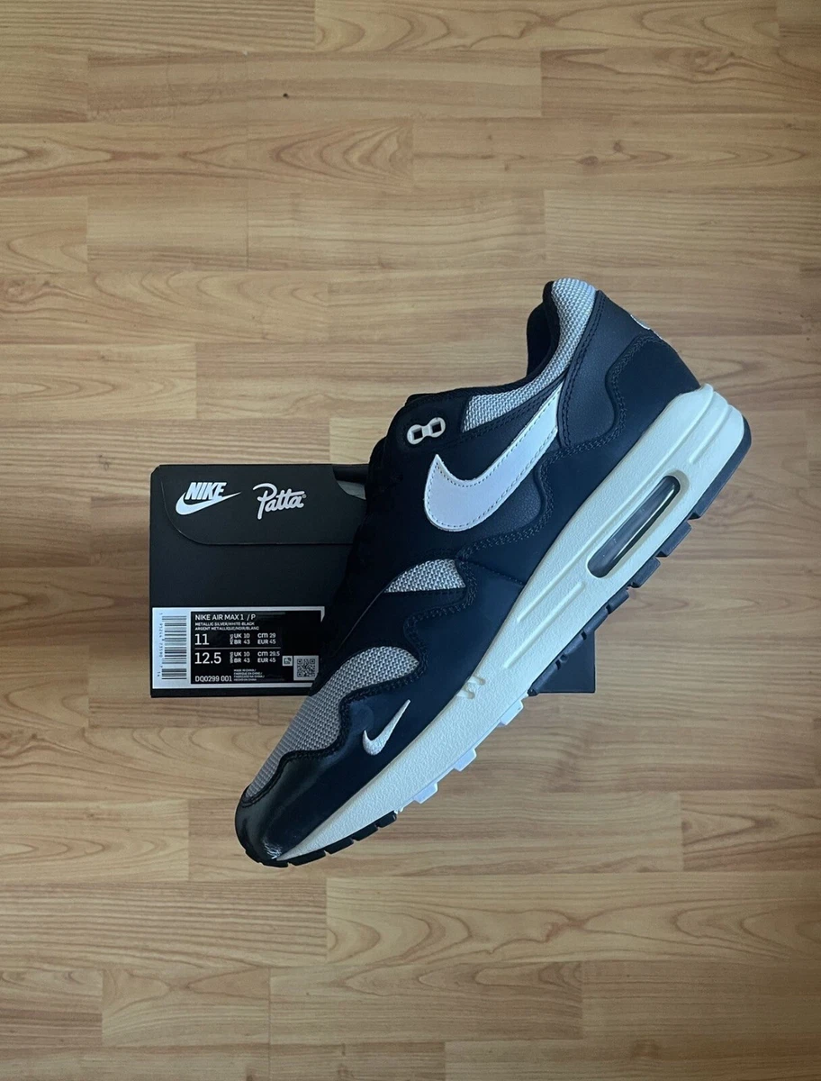 Nike Air Max 1 Patta Waves Black