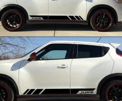 NISSAN JUKE Aufkleber / Sticker links und rechts Seitenstreifen Panel Grafik Decals