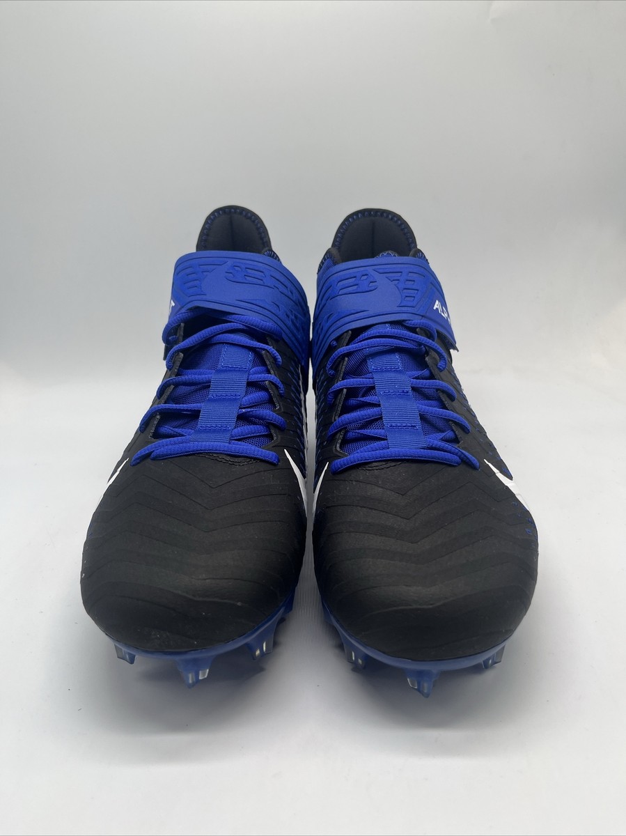 Nike Alpha Menace Pro 2 Mid Football Cleats Blue/Black BV3945-400