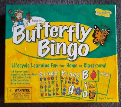 Spiel Butterfly Bingo ab 3 Jahren von Insect Lore